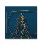 Tulup Vászonkép 50x50 Karácsony Karácsonyfa (ock-50x50-299594362)