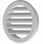 P4U Szellőzőrács Bútorhoz FI44MM Fehér Szimpla Klasszikus Minta (HOM000022-W)