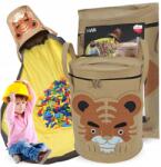 WS Kosár Játékzsák Nagy 2in1 Matrac Zárható Tároló XXL 150 cm Gyerekeknek (Kosz Na Zabawki Z Matą Łatwe Sprzątanie)