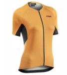 Northwave Női kerékpáros mez Northwave Force Evo Jersey Short Sleeve ochre M (Northwave)