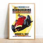  Poszter Germany Grand Prix Racing 1931 A3 méret (Plakat Samochody Auta Wyścigi)