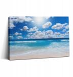 Wallfluent Keretezett Vászonkép Vállon Canvas Tengerpart És Horizont 30x20 cm (010030010150000026852)