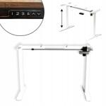  Elektromosan állítható íróasztal állvány Nanoverse White (DSV009)