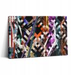 Wallfluent Fotótapéta Falra Irodába Gyors Szerelés Színes Csíkok 30x20 cm (010030010150000075050)