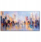 Coloray Vászonkép a nappaliba Festmény város 100x50 (010030010010000017008)
