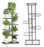 Nobo Kids Virágtartó állvány Fém Dekoráció Loft könyvespolc 7 Virág 105 cm (CH-248623)