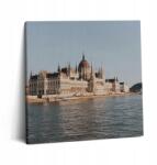Wallfluent Vászonkép Canvas Klasszikus A dolgozószobába Parlament épülete Budapesten 60x60 (010030010270000075552)