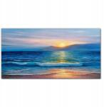 Coloray Vászonkép Óceán tenger hullámok tengerpart 100x50 (010030010010000016883)