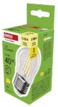EMOS ZF6D22, LED izzó Filament Mini Globe / E27 / 3, 4 W (40 W) / 470 lm / Meleg fehér (ZF6D22) - vartaelembolt