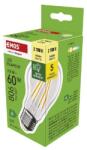 EMOS ZF5147, LED izzó Filament A60 / E27 / 3, 8 W (60 W) / 806 lm / meleg fehér (ZF5147)