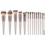  Zestaw pędzli do makijażu 14 sztuk w etui (Uxxu7891536)