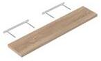 Velano Lebegőpolc sonoma tölgy 118 x 23, 5 x 3, 9 cm (3451109)