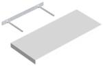 Velano Lebegőpolc fehér 59, 5 x 23, 5 x 3, 9 cm (JKH_3451111)