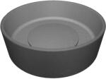 Laveo Perl, gránit munkalap mosdó 360x360x115 mm, szürke, LAV-VGP1510T (LAV-VGP1510T)