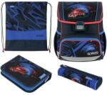 Herlitz Loop Plus versenyautós iskolatáska szett - High Speed (50046232)