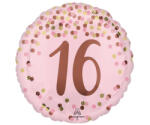 Anagram 16. évszámos fólia lufi, gömb, pink