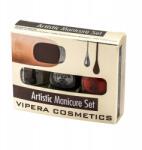 VIPERA Artistic Manikűr szett körömlakk szett 06 Drakula 3x5.5ml (5903587573064)