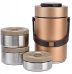  Ételhordó Termosz 3 Szintes 2, 3 L Könnyen Hordozható (CA571D3)