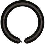 Gemar Cső (modellező) lufi, fekete, D4, 100 db/cs