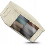 EdiBazzar Huzat, doboz, táska ágyneműhöz, ruhákhoz, szekrényszervező tároláshoz (Pokrowiec Pudło torba na pościel)