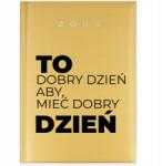 FunnyCase Naptár A5 2025 Arany Jó Nap Ahhoz, Hogy Jó Napod Legyen (Planer A5 Kalendarz Złoty)