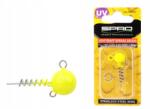 SPRO Csavarozható Jigfej Spro Uv Yellow 5g/1db (4628-305)