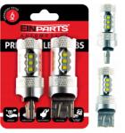 EinParts Led Izzók W21W/5W 16 Cree 80W 6000K Hideg Fehér 2 db