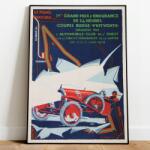  Poszter Grand Prix Le Mans 1926 Autó-Motor 50x70 (plakat samochody grand prix motoryzacja)