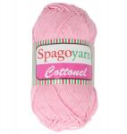 SpagoYarn Fonal Spagoyarn "cottonel" 85% Pamut 15% Poliészter 100G Rózsaszín (I-VN0-75-140)