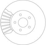 TRW DF4147 féktárcsa (1db)