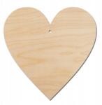 Loveart Scrapki fa medál dekoráció szív Loveart 10 cm Dekorációs dekoráció (LOV-Sklejka)