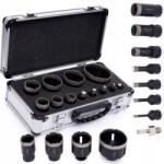 Kraft&Dele Lyukasztó Készlet Gyémánt Lyukasztó M14 3/8" 6-8-10-35-68mm Adapter (KD11227)