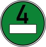  Zöld Ökológiai matrica Umweltplakette Euro 4 matrica Umweltzonen