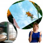  Fali Matrica Akril Tükör Négyzet Öntapadó 29, 5x29, 5cm 1 db (Lustro MR-02)