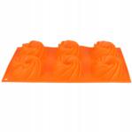 Rossner Szilikon Muffin Forma 6 Db Muffinhoz, muffin lyukakkal (2190)