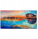 Coloray Vászonkép Víz fák naplemente 100x50 (010030010010000017382)