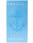  Strandtörölköző Horgony És Kagyló világoskék (OSU__KOT__MUS__MOD)