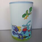  Kiárusítás Gyerek lámpaernyő dinoszauruszokkal E14 - dekoráció a kicsik szobájába (1191038)