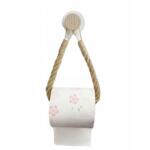  Kézzel Szőtt Juta Papír Tartó Boho Dikom Fa Fúrás Nélkül (DIKOM-BOHO-WIESZAK)