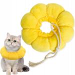  Puha Plüss Műtét Utáni Nyakörv Kutyáknak M 4-8 kg (Obroża dla kota słonecznik M)