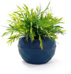 EU Virágedény alátéttel Allium 200 antracit