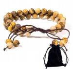  Tájképi jáspis karkötő Természetes védő kövek Ajándék (13109)