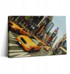Wallfluent Canvas Fotó Művészi Vászon Vendégszoba New York Taxi (010030010150000075012)