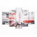 Graham&brown Vászonkép 5 részes London Vintage 150x100 cm OZ41-843 (41-843)