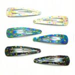  Hajcsatok Hajgumik színes 6 db (7287 SA)