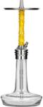 Moze Narghilea Moze Varity Lounge Silver Hookah - Clear Wavy Yellow