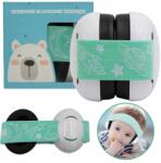  Gyerek Hangszigetelő Fülhallgató Hallásvédelem Koncert Utazás Zaj 0+ (Dziecięce słuchawki ochronne miętowe 0+)