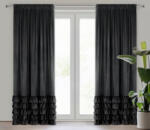 Takoy Velúr sötétítő függöny DANI fodros díszítéssel