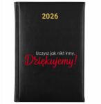FunnyCase Naptár Fekete A5 2026 Pedagógusnapi Ajándék Úgy Tanítasz, Mint Senki Más (Kalendarz Czarny Uczysz Jak Nikt Inny)