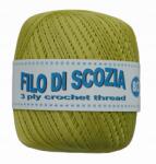 Sajnóg Kordonek Filo di Scozia 8/3 világos zöld 151 (Filo di Scozia 8/3)